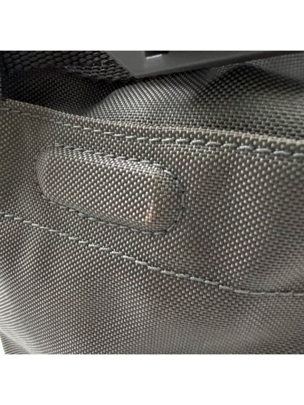 Balenciaga Amy Nylon Canvas Dark Green Handbag - Picture 10 of 15